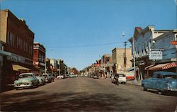 Main Street, Shawano, Wisconsin Postcard Postcard Postcard