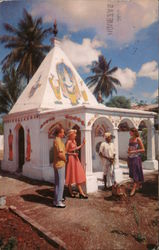 Hindu Temples - Pan American Airlines Port of Spain, Trinidad Caribbean Islands Postcard Postcard Postcard