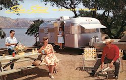 Silver Streak Travel Trailers Postcard