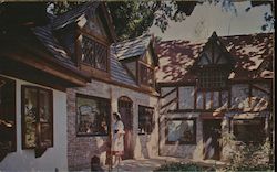 Chaucer Lane "Olde English Village" Victoria, BC Canada British Columbia Roy Strable Postcard Postcard Postcard