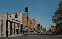 Business District Postcard