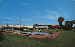Windsor Motel and Dining Room Postcard
