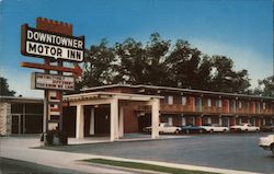 Downtowner Motor Inn Postcard