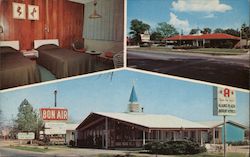 Bon-Air Motor Lodge Postcard