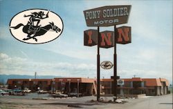 Pony Soldier Motor Inn Postcard