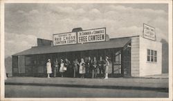 Armed Service Canteen - Montgomery Junior Chamber of Commerce Alabama Postcard Postcard Postcard