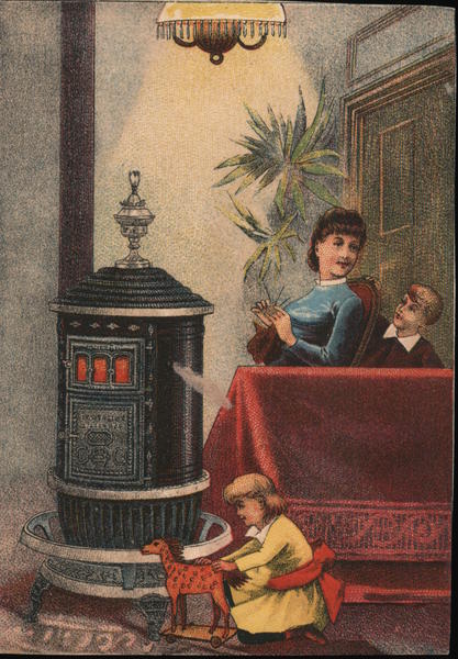 Round Oak Stoves Advertising