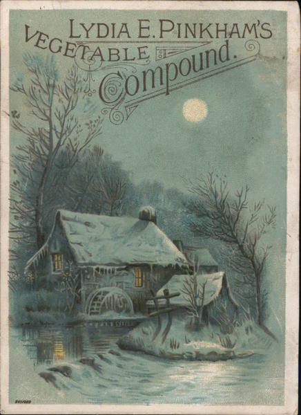 Lydia E. Pinkham's Vegetable Compound Advertising