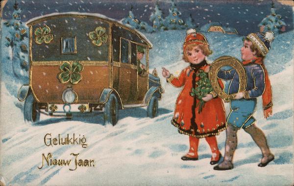 Gelukkig Nieuw Jaar. New Year's