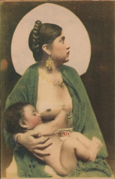 La Madonna Mexicana, The Mexican Madonna Breastfeeding