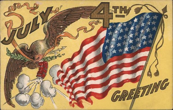 July 4th Greeting 4th of July