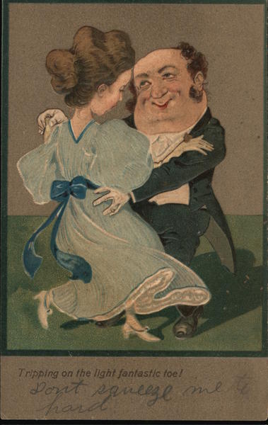 Tripping on the light fantastic toe! Dancing