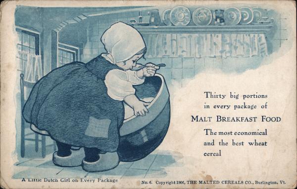 A Little Dutch Girl on Every Package Burlington Vermont