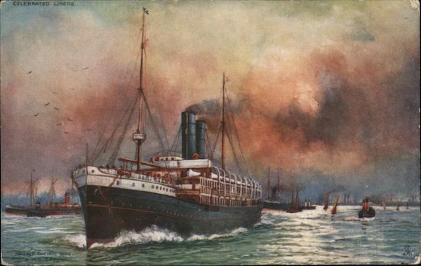 Raphael Tuck & Sons Oilette Orient-Pacific Line.