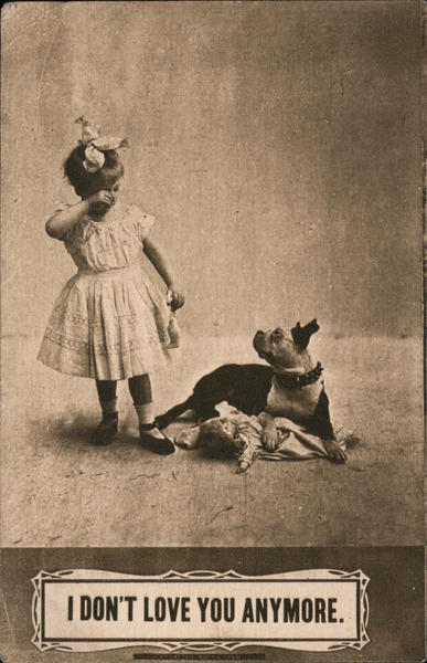 I Don't Love You Anymore, Dog Ruined Child's Doll Dogs