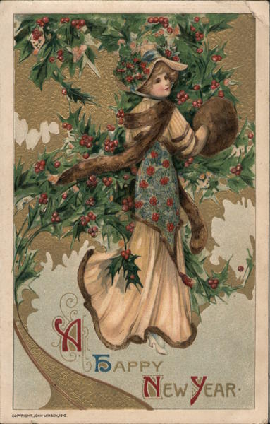 A Happy New Year Samuel L. Schmucker Beautiful Ladies