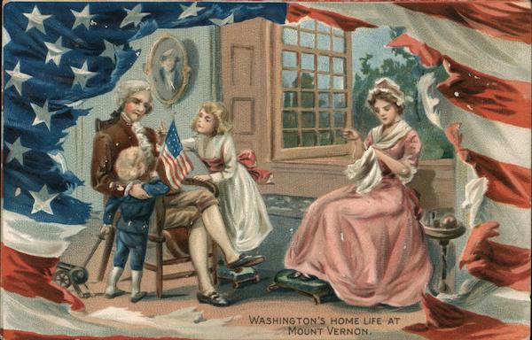 Washington's Home Life at Mt. Vernon Patriotic