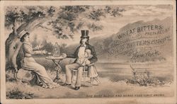 Wheat Bitters Prepared by Wheat Bitters Company New York Trade Card