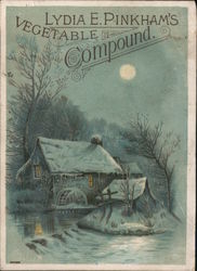 Lydia E. Pinkham's Vegetable Compound Advertising Trade Card Trade Card Trade Card