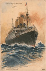 Hamburg - Amerika Linie Postcard