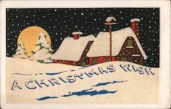 A Christmas Wish Postcard