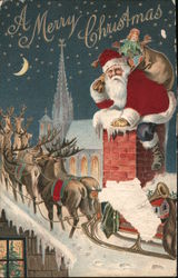 A Merry Christmas Postcard