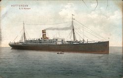 Rotterdam S.S. Rijndam Postcard