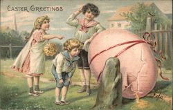 Easter Greeting Postcard