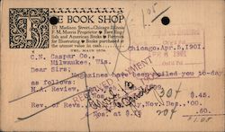 The Book Shop Postcard