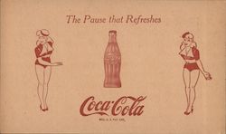 The Pause that Refreshes Coca-Cola Postcard