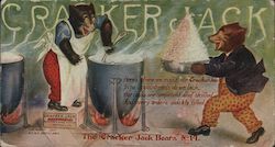 The Cracker Jack Bears No 14 Postcard