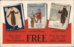 Lane Bryant Style Book Ad, Three Options: For expectant mothers, small children stout women Postcard