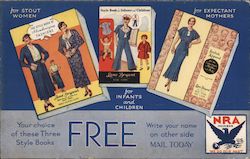 Your choice of these three Style Books FREE Postcard