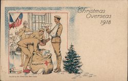 Christmas Overseas 1918 Postcard Postcard Postcard