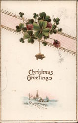 Christmas Greetings Postcard Postcard Postcard