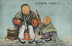 Chinese Cobbler Postcard