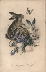 A Joyous Easter Postcard