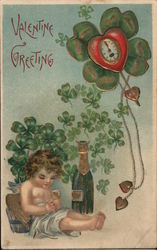 Valentine Greeting Postcard