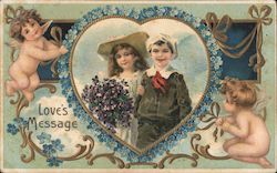 Love's Message Postcard