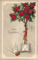 Hearty Congratulations! Postcard