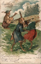 Easter Greetings Postcard