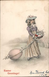 Easter Greetings! Postcard