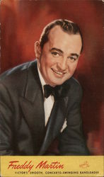 Freddy Martin, RCA Victor's Smooth, Concerto-Swinging Bandleader Postcard