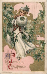 A joyful Christmas Postcard