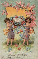 Easter Greeting Postcard