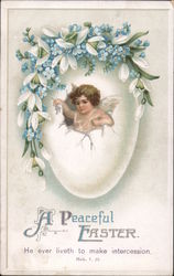 A Peaceful Easter Postcard