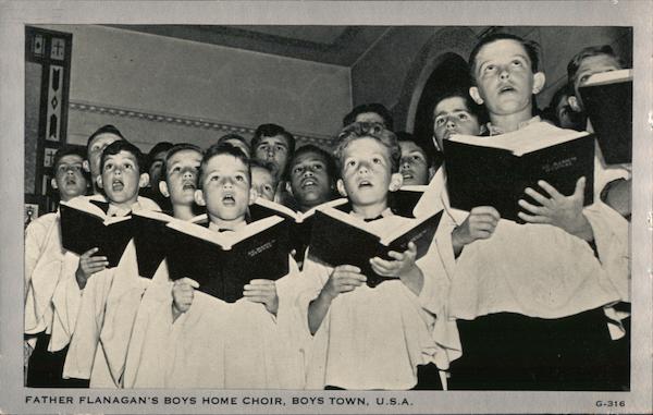 Father Flanagan's Boys Home Choir Boys Town Nebraska