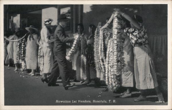 Hawaiian Lei Vendors Honolulu