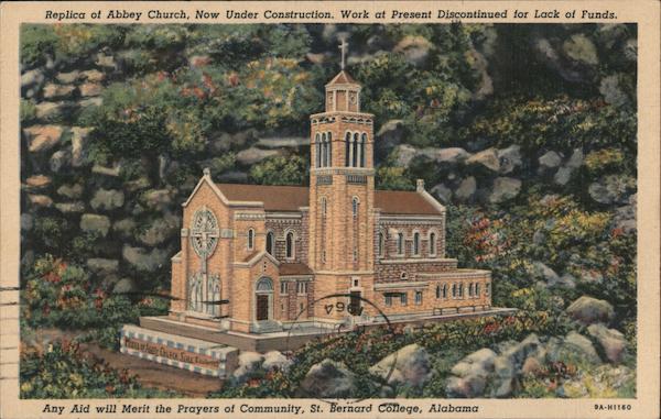 Replica of Abbey Church, St. Bernard College Cullman Alabama