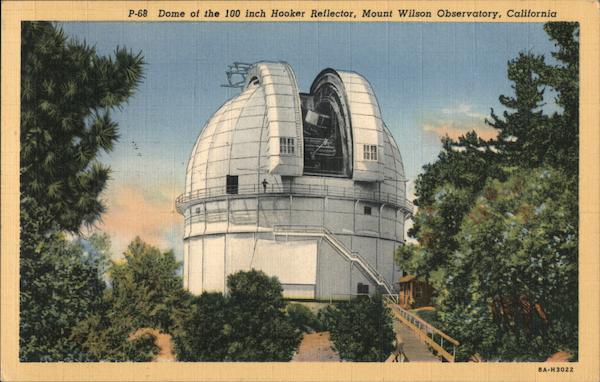 Dome of the 100 Inch Hooker Reflector, Mount Wilson Observatory California